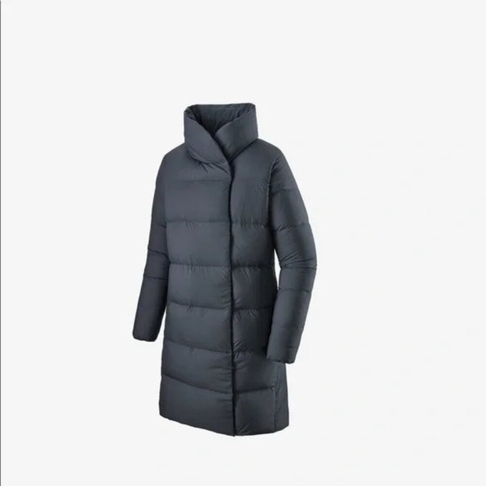 Patagonia Womens Worn Wear Jacket Blue Medium